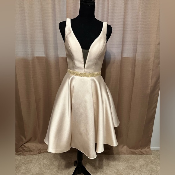 Johnny RN# 146693 Special Occasion Midi A-Line dress. Size Small. - Picture 7 of 10